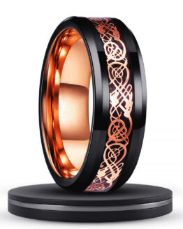 ambre-anneau-8mm-noir-et-or-en-carbure-de-tungstene-motif-celtique-runique-gold-rose