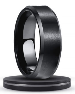 anthracite-bijoux-anneau-8-mm-couleur-noir-carbone-en-carbure-de-tungstene-aspect-brosse-style-unique