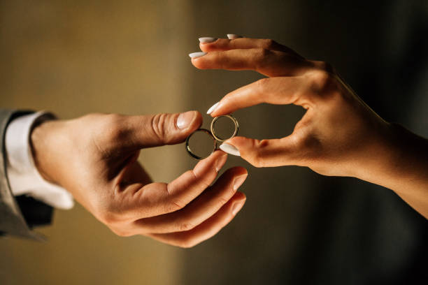 bijoux alliance couple mariage bague en carbure de tungstène